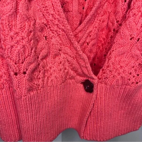 Free People Olive You Cotton Crossover Cardigan Size Medium NWT Brand New - Picture 8 of 10